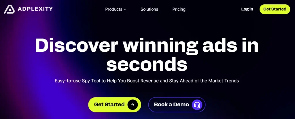 AdPlexity native ad intelligence platform