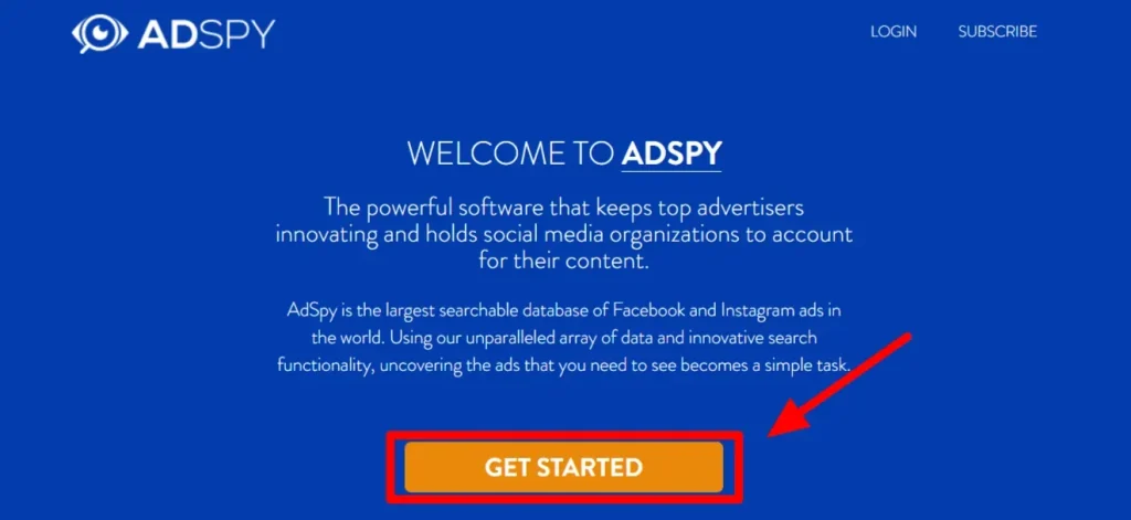 AdSpy Get Started
