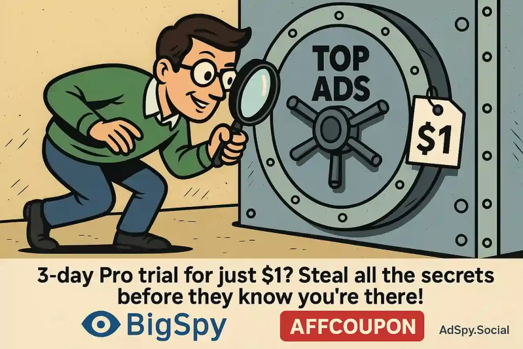 BigSpy Free Trial and Money-Back Guarantee