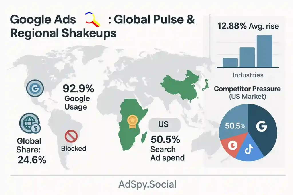 Google ads Regional & Global Trends