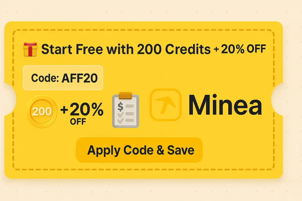 Minea - Free Trial