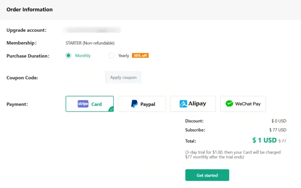 PiPiADS - Pay $1 to unlock full access for 3 days