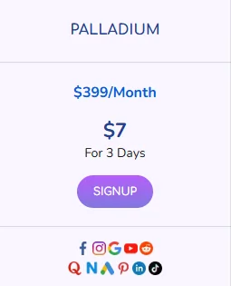 PowerAdSpy - Palladium Plan